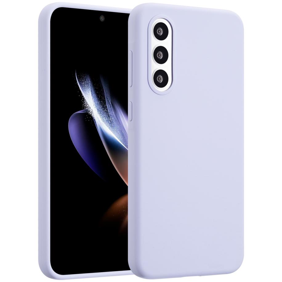 Accezz Liquid Silicone Backcover voor de Samsung Galaxy A36 / A56 - Paars Paars