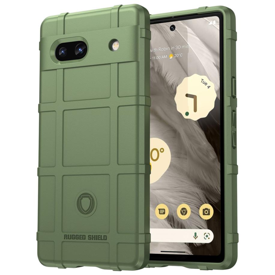 imoshion Rugged Shield Backcover voor de Google Pixel 7a - Donkergroen Groen