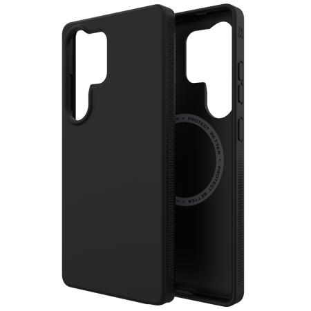ZAGG Milan Snap Case met MagSafe voor de Samsung Galaxy S25 - Zwart