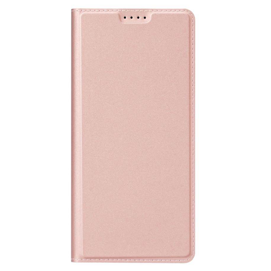 Dux Ducis Slim Softcase Bookcase voor de Samsung Galaxy A36 / A56 - Rosé Goud Rose goud
