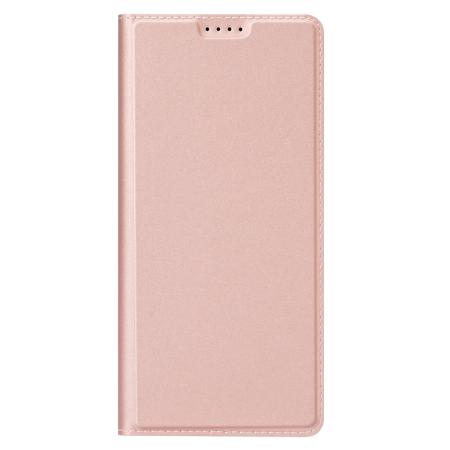 Dux Ducis Slim Softcase Bookcase voor de Samsung Galaxy A36 / A56 - Rosé Goud
