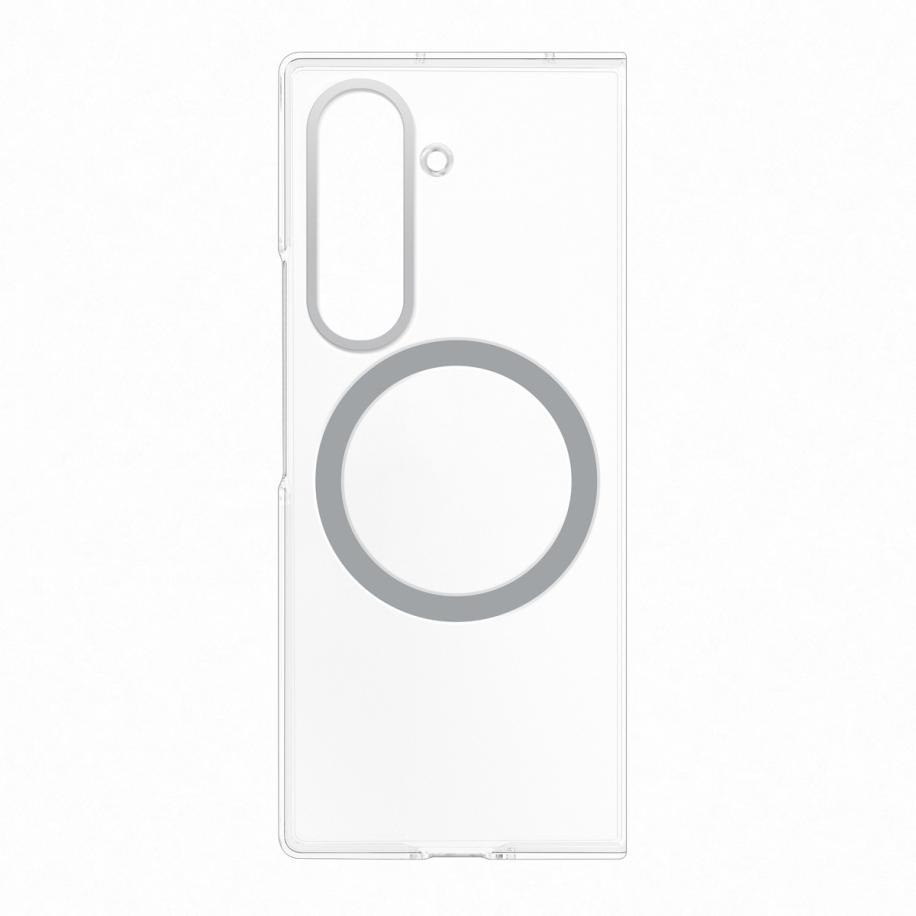 Clear Magnet Case voor de Samsung Galaxy Z Fold 7 - Transparant Transparant