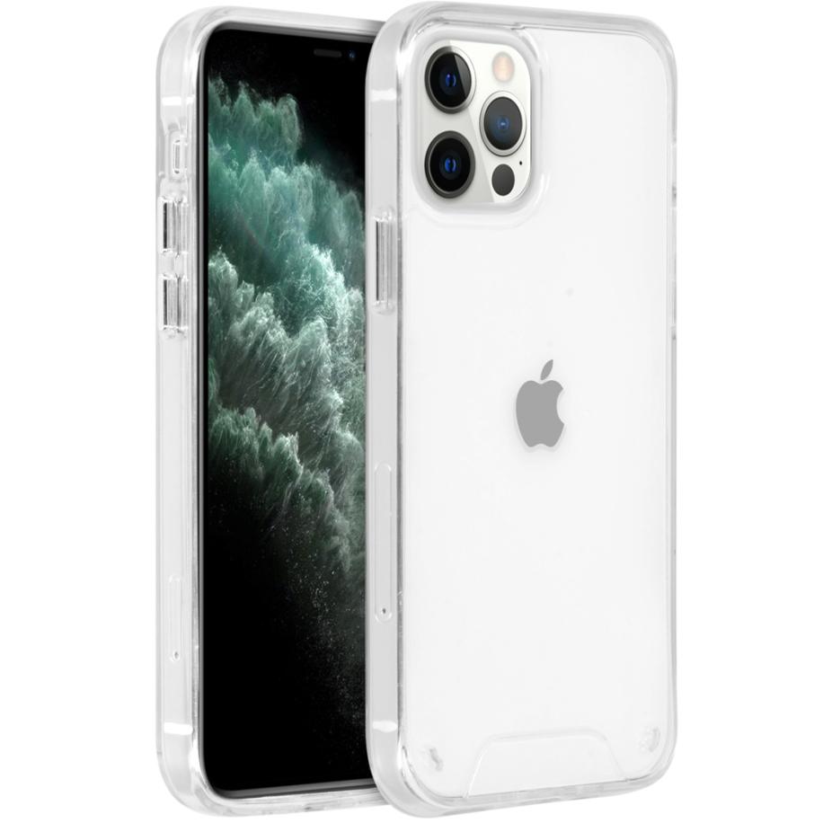 Accezz Xtreme Impact Backcover voor de Apple iPhone 12 (Pro) - Transparant Transparant