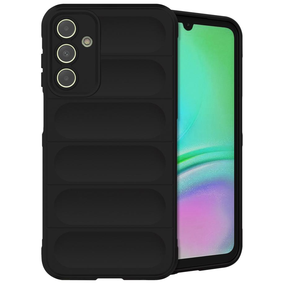 imoshion EasyGrip Backcover voor de Samsung Galaxy A15 (5G/4G) - Zwart Zwart