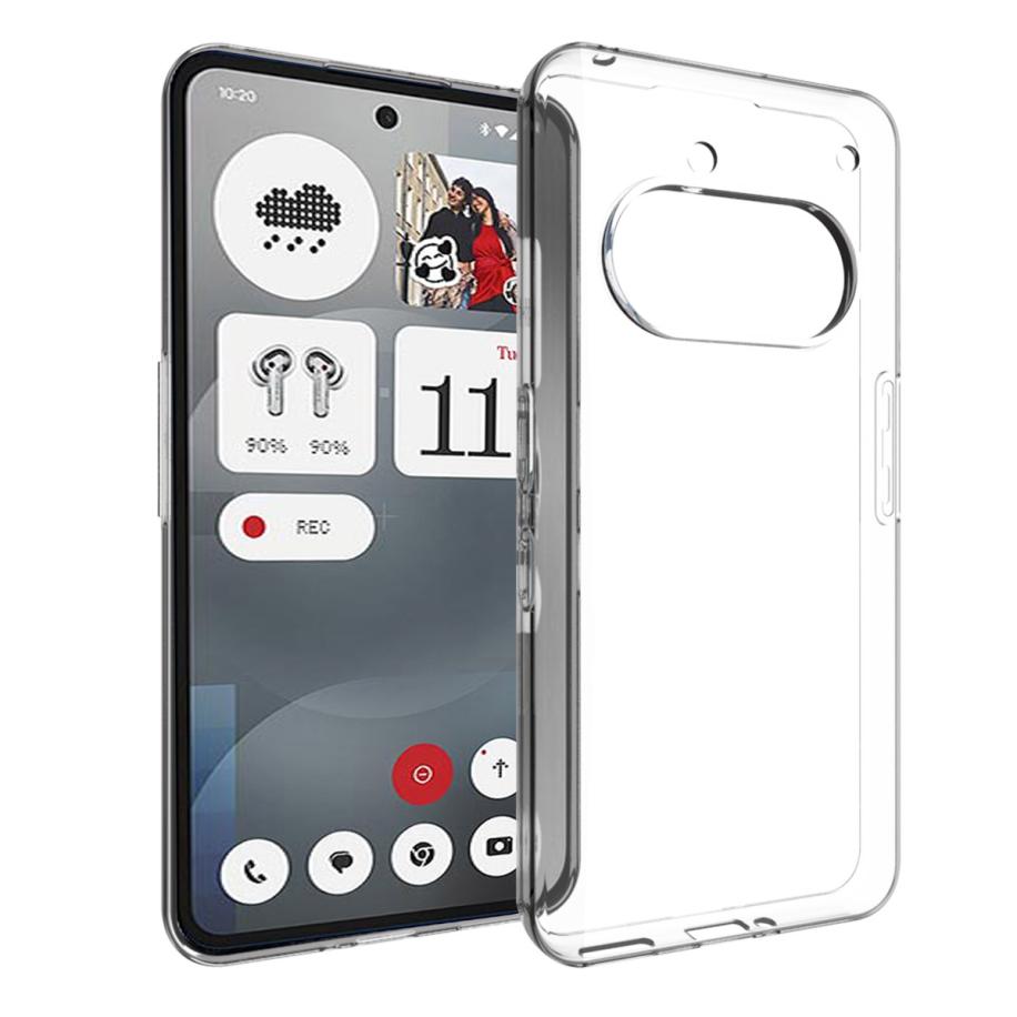 Accezz Clear Backcover voor de Nothing Phone (3a) - Transparant Transparant