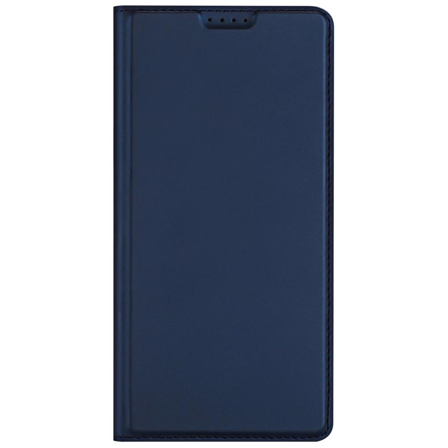 Dux Ducis Slim Softcase Bookcase voor de Samsung Galaxy S23 FE - Donkerblauw Blauw
