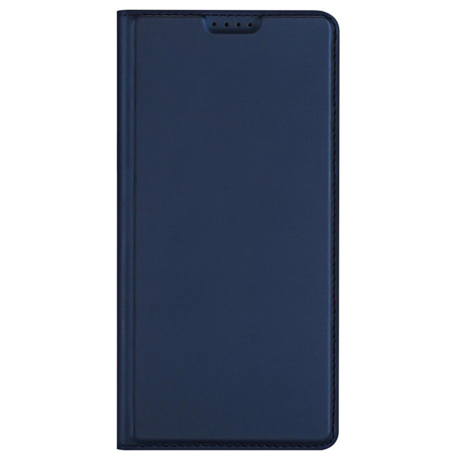 Dux Ducis Slim Softcase Bookcase voor de OnePlus 13 - Donkerblauw Blauw