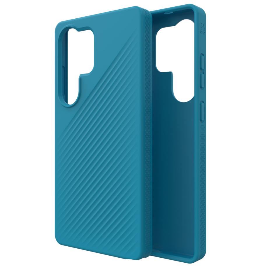 ZAGG Luxe Case voor de Samsung Galaxy S25 Ultra - River Blue Blauw