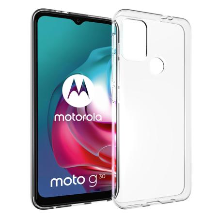 Accezz Clear Backcover voor de Motorola Moto G20 / G30 - Transparant