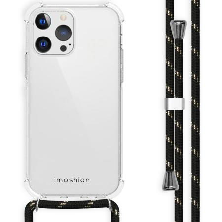 imoshion Backcover met koord voor de iPhone 13 Pro - Zwart & Goud