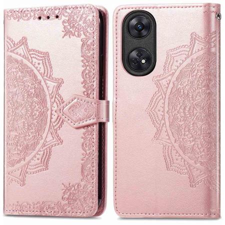 imoshion Mandala Bookcase voor de Oppo Reno 8 T (4G) - Rosé Goud