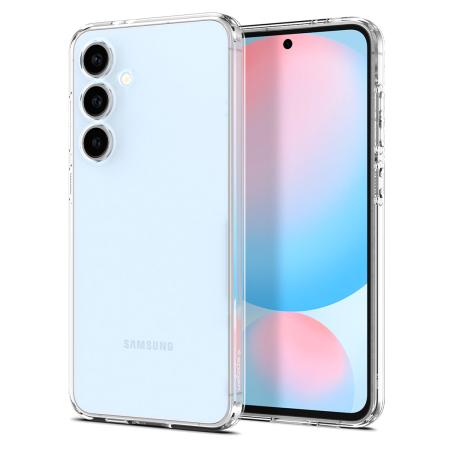 Spigen Liquid Crystal Backcover voor de Samsung Galaxy S24 FE - Crystal Clear