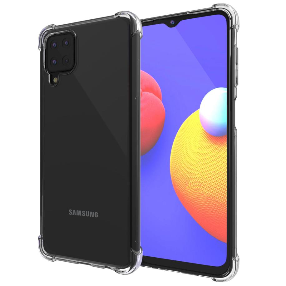 imoshion Shockproof Case voor de Samsung Galaxy A12 - Transparant Transparant