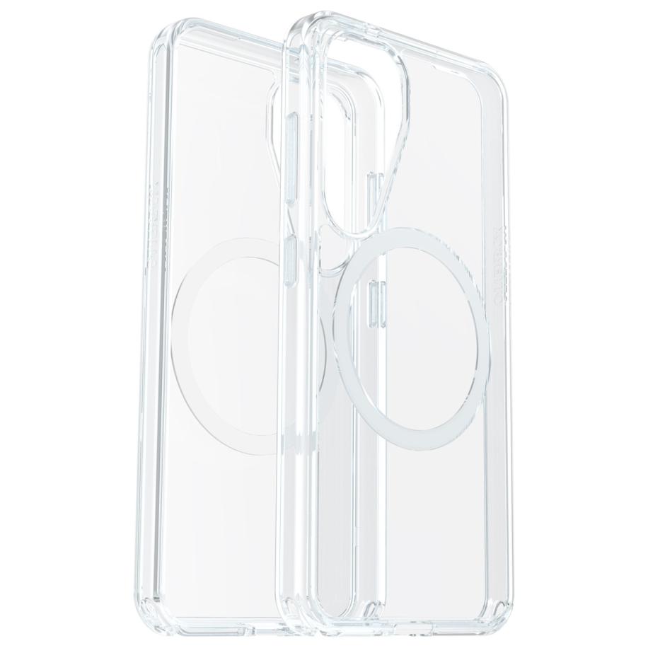 OtterBox Symmetry Clear Backcover MagSafe voor de Samsung Galaxy S25 - Transparant Transparant