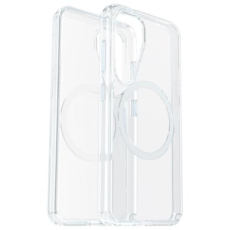 OtterBox Symmetry Clear Backcover MagSafe voor de Samsung Galaxy S25 - Transparant