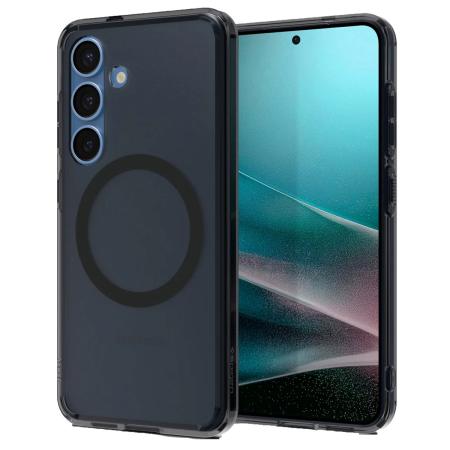 Spigen Ultra Hybrid Backcover MagSafe voor de Samsung Galaxy S25 - Frost Black