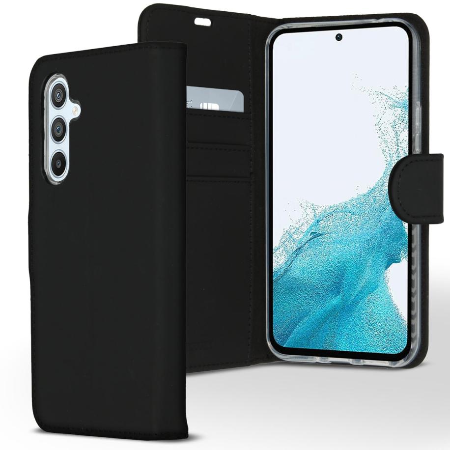 Accezz Wallet Softcase Bookcase voor de Samsung Galaxy A54 (5G) - Zwart Zwart