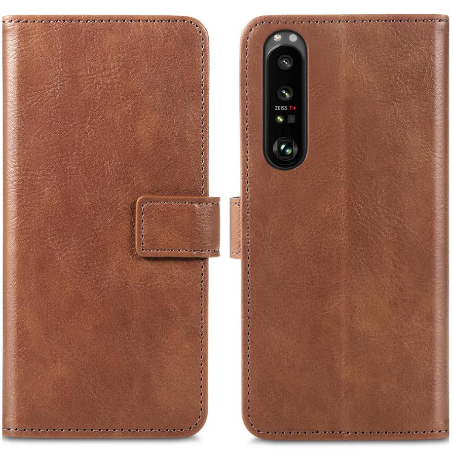 imoshion Luxe Bookcase voor de Sony Xperia 1 III - Bruin Bruin