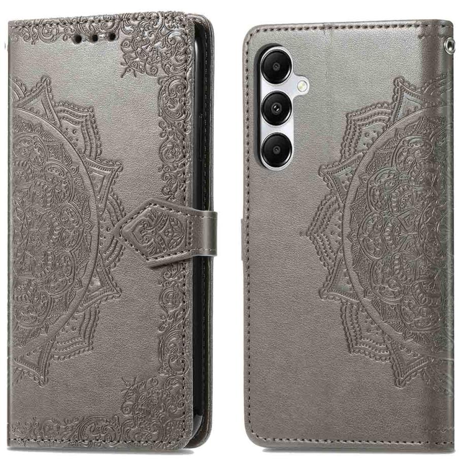 imoshion Mandala Bookcase voor de Samsung Galaxy A55 - Grijs Grijs
