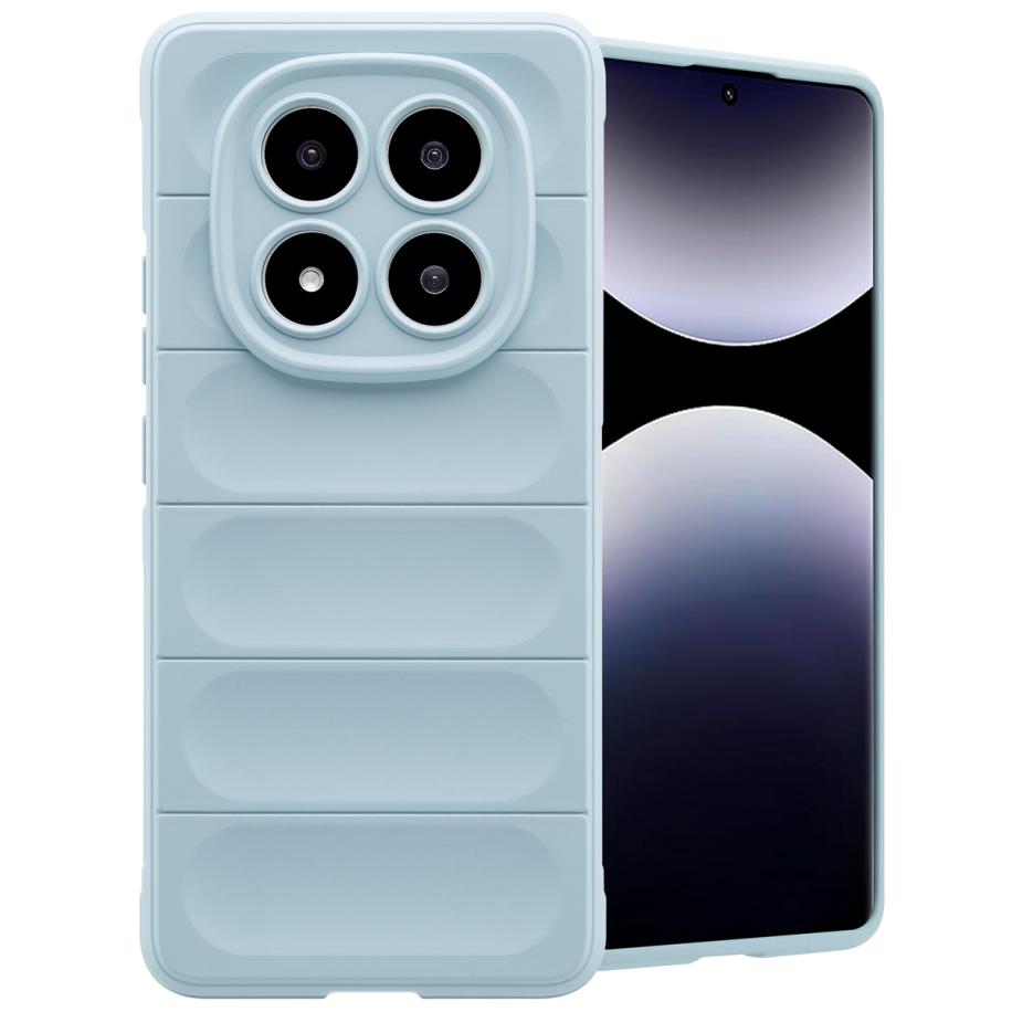 imoshion EasyGrip Backcover voor de Xiaomi Redmi Note 14 Pro (5G) - Lichtblauw Blauw