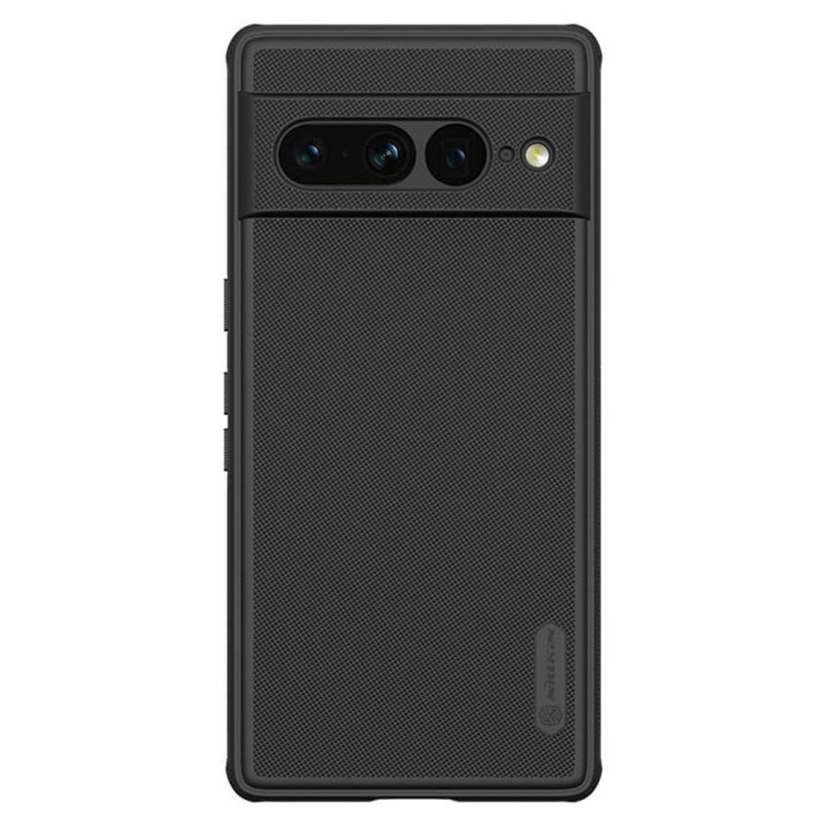 Nillkin Super Frosted Shield Pro Case voor de Google Pixel 7 Pro - Zwart Zwart
