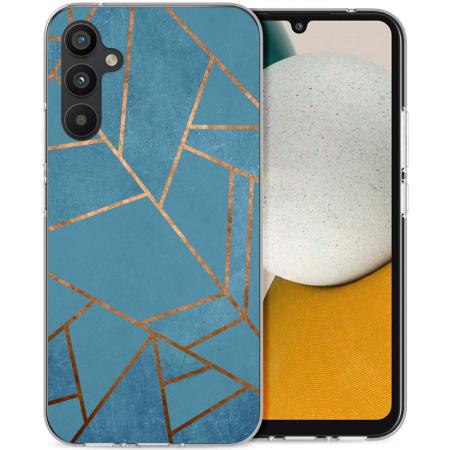 imoshion Design hoesje voor de Samsung Galaxy A34 (5G) - Blue Graphic