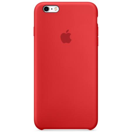 Silicone Backcover voor Apple iPhone 6(s) Plus - Red