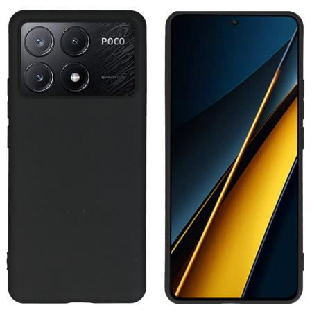 imoshion Color Backcover voor de Xiaomi Poco X6 Pro - Zwart
