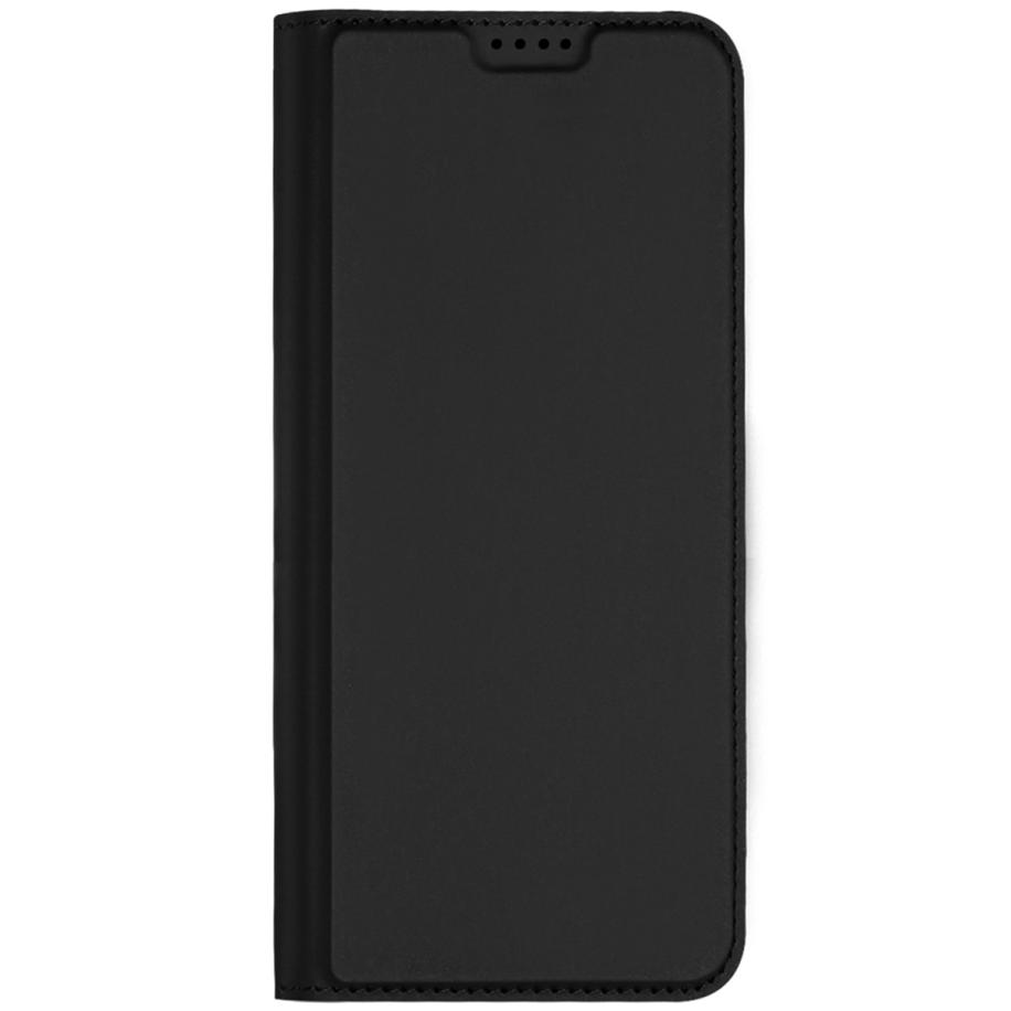 Dux Ducis Slim Softcase Bookcase voor de Samsung Galaxy A14 (5G/4G) - Zwart Zwart