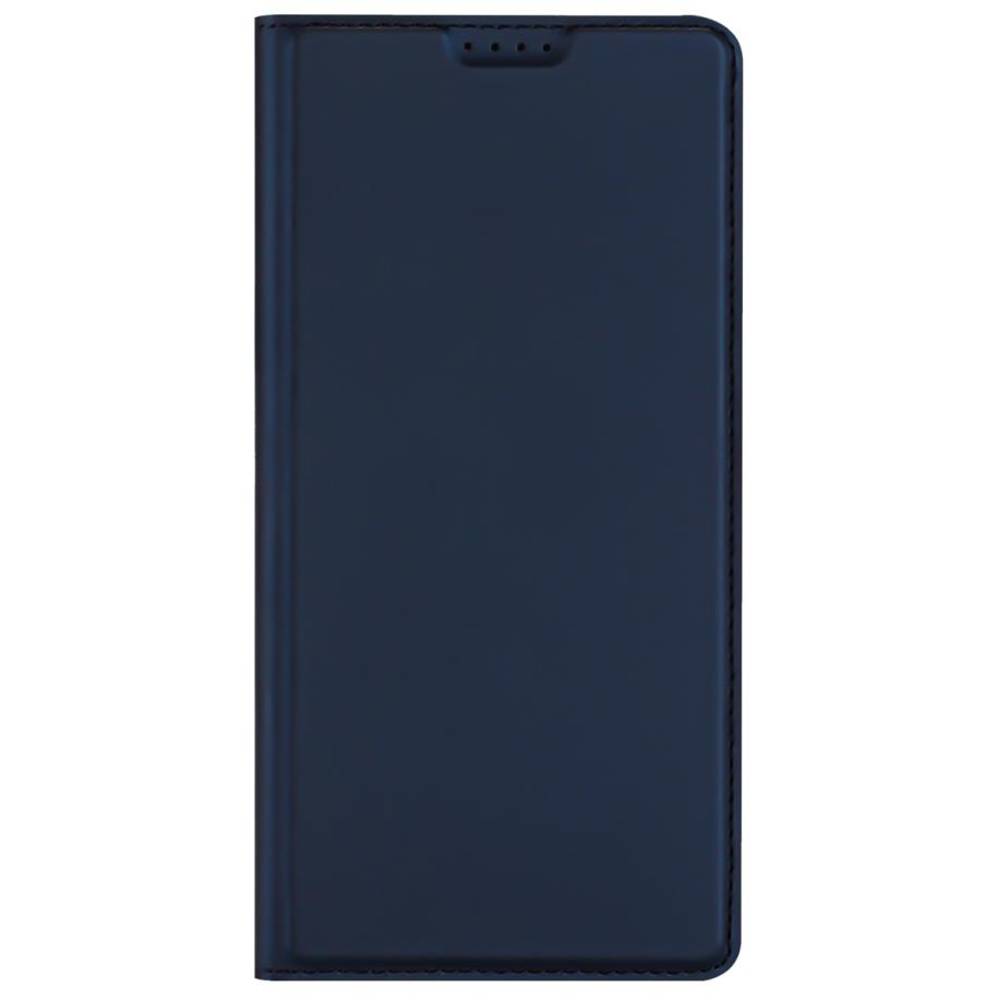 Dux Ducis Slim Softcase Booktype voor de Xiaomi Poco X6 Pro - Donkerblauw Blauw