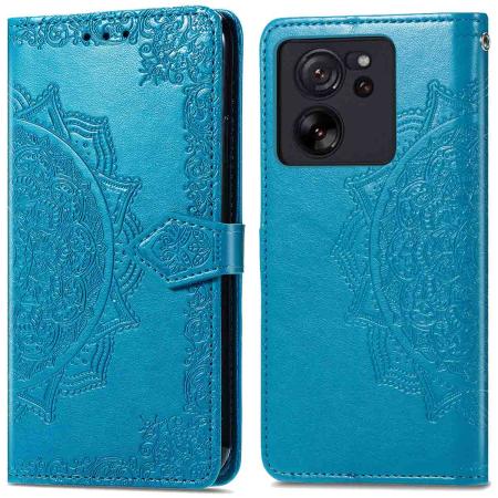 imoshion Mandala Bookcase voor de Xiaomi 13T / 13T Pro - Turquoise