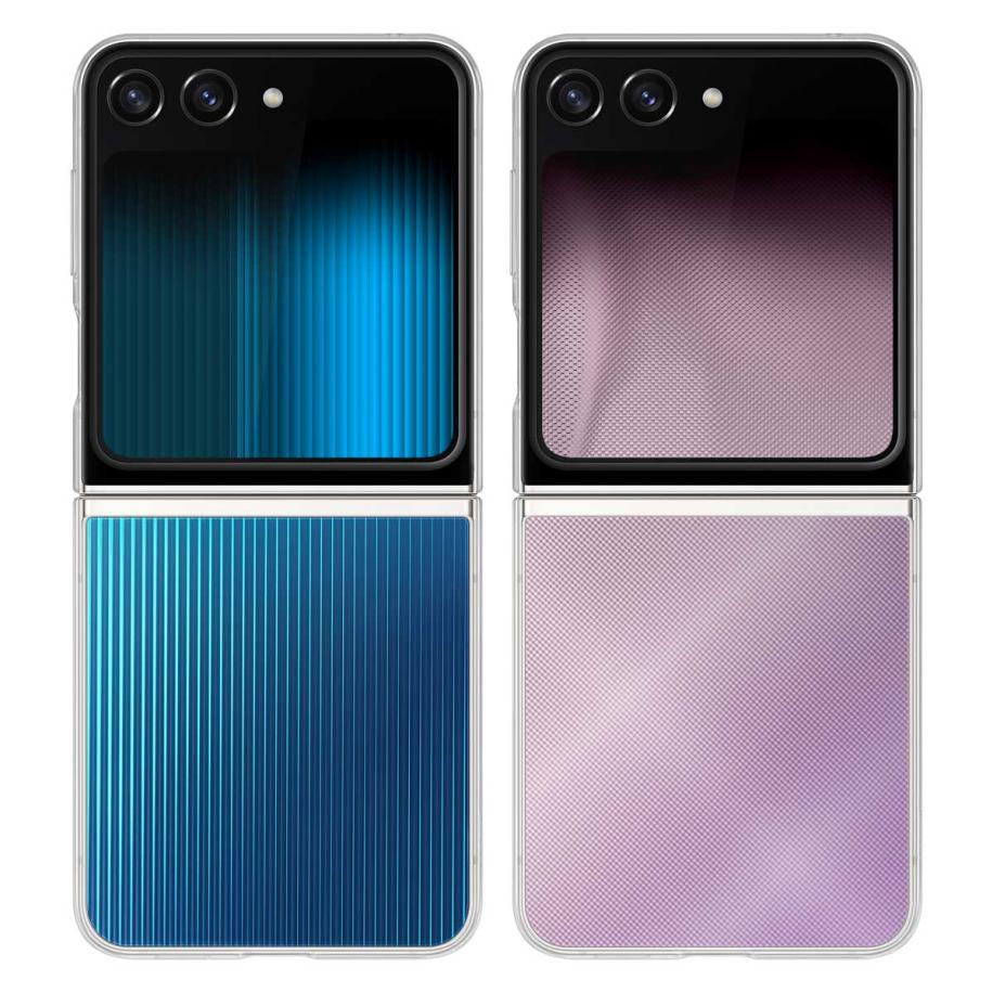 Samsung Originele FlipSuit Case voor de Galaxy Z Flip 5 - Transparant Transparant