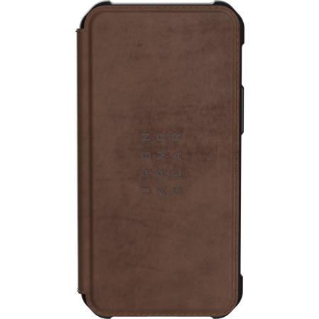 UAG Metropolis Bookcase voor de Apple iPhone 12 Mini - Leather Brown