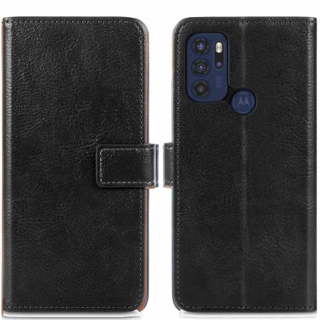 imoshion Luxe Bookcase voor de Motorola Moto G60s - Zwart