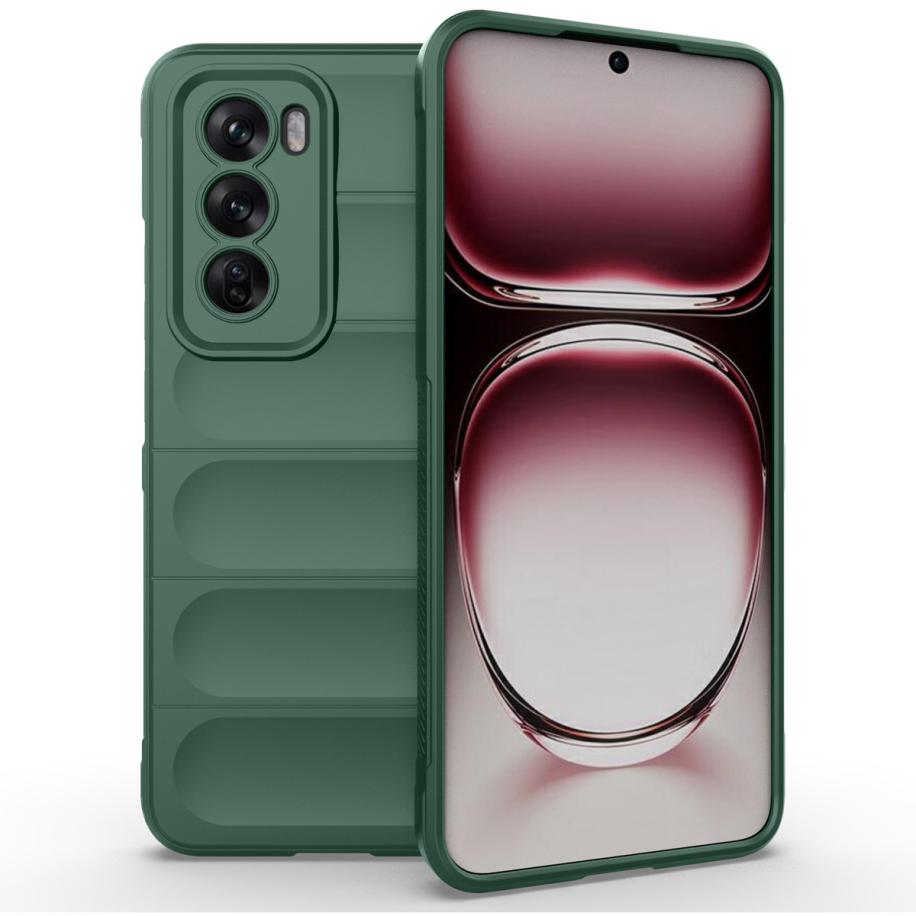 imoshion EasyGrip Backcover voor de Oppo Reno 12 - Donkergroen Groen