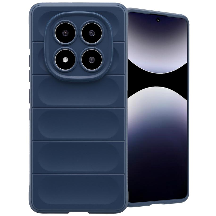 imoshion EasyGrip Backcover voor de Xiaomi Redmi Note 14 Pro (5G) - Donkerblauw Blauw