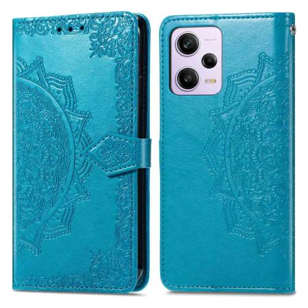 imoshion Mandala Bookcase voor de Xiaomi Redmi Note 12 Pro Plus - Turquoise
