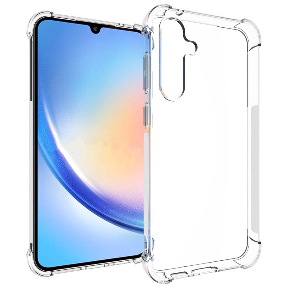 Accezz Clear Backcover voor de Samsung Galaxy S23 FE - Transparant Transparant