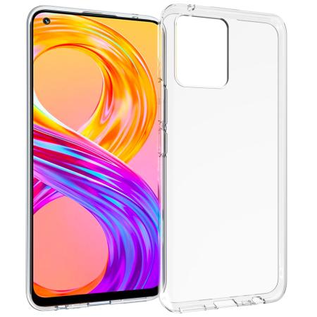 Accezz Clear Backcover voor de Realme 8 (Pro) - Transparant