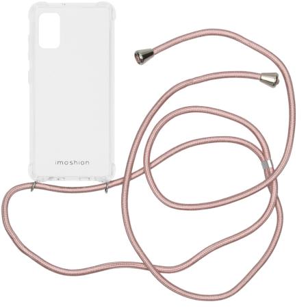 imoshion Backcover met koord voor de Samsung Galaxy A41 - Rosé Goud
