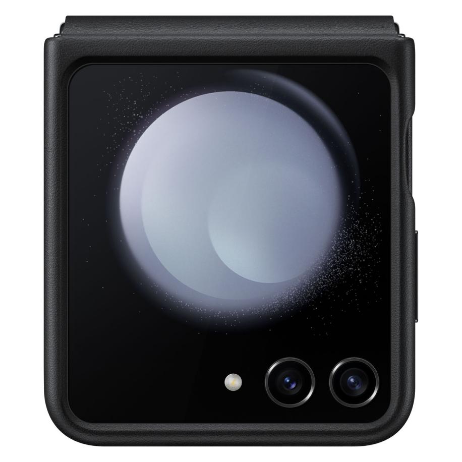 Samsung Originele Flap eco-leather Case voor de Galaxy Z Flip 5 - Zwart Zwart