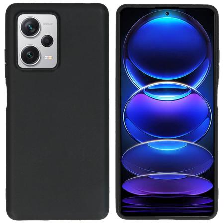 imoshion Color Backcover voor de Xiaomi Redmi Note 12 Pro Plus - Zwart