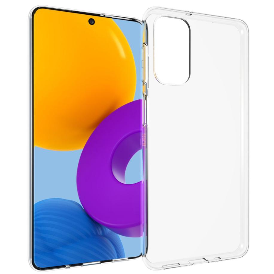 Accezz Clear Backcover voor de Samsung Galaxy M52 - Transparant Transparant