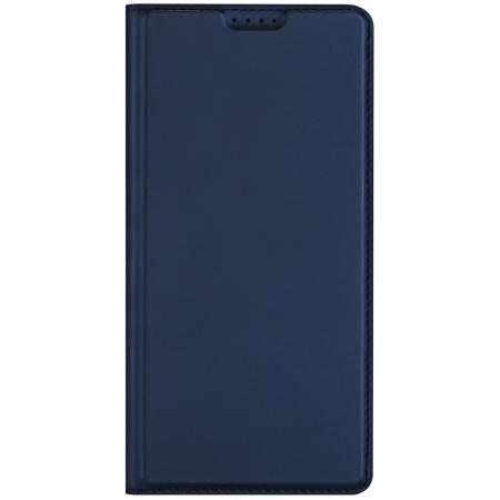 Dux Ducis Slim Softcase Bookcase voor de Samsung Galaxy A35 - Donkerblauw