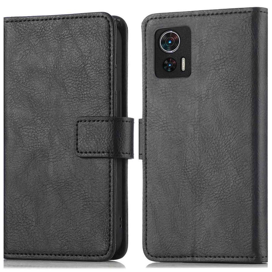 imoshion Luxe Bookcase voor de Motorola Edge 30 Neo - Zwart Zwart