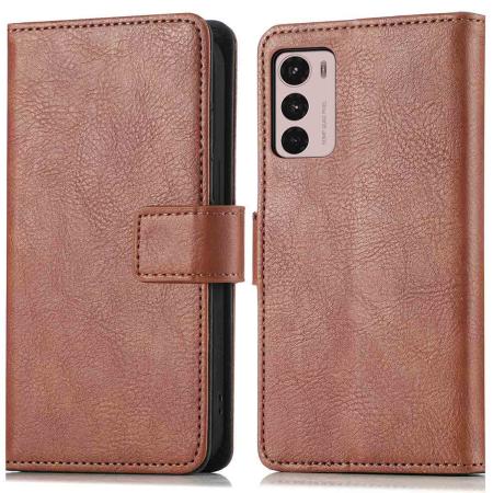 imoshion Luxe Bookcase voor de Motorola Moto G42 - Bruin