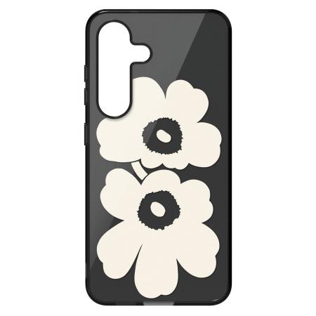 Hybrid Case voor de Samsung Galaxy S25 - Uniko Marimekko / Cream