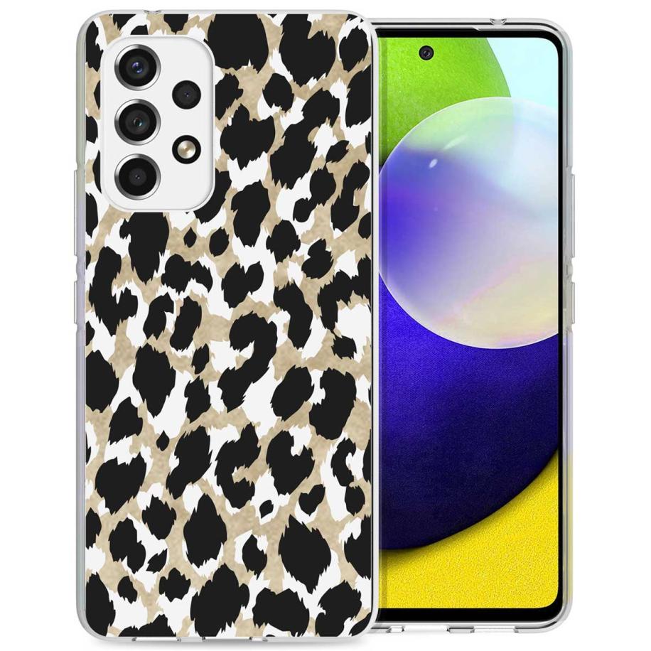 imoshion Design hoesje voor de Samsung Galaxy A53 - Golden Leopard Goud