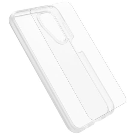 OtterBox React Backcover + Glass Screenprotector voor de Samsung Galaxy A15 (5G) - Clear