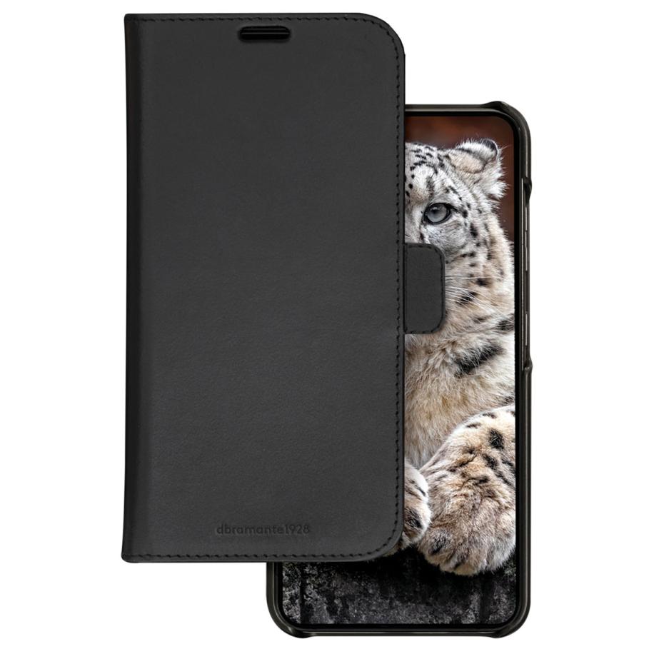 dbramante1928 Lynge Bookcase voor de Samsung Galaxy S24 Plus - Black Zwart